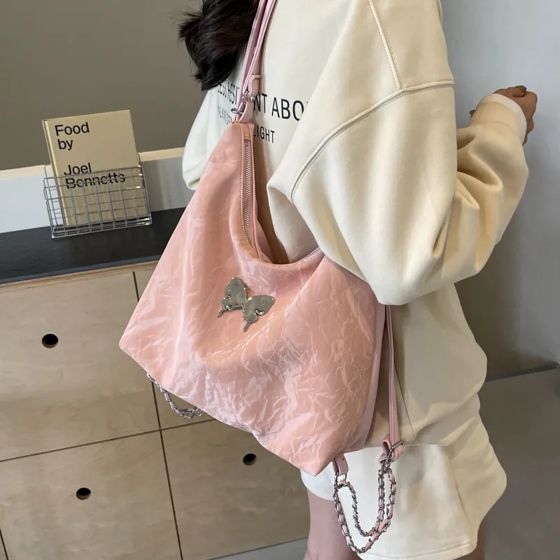 RUIPAI Pu Backpack Shoulder Bag Regular Women's Silver/Black/Pink/Blue/White-8