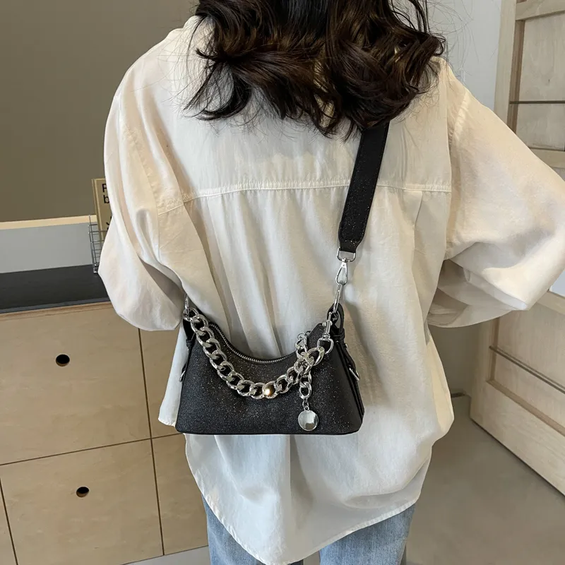 RUIPAI PU Shoulder Bag, Crossbody Bag, Handbag, Shoulder Bag Regular Women's Gold/Silver/Black/Gray-13