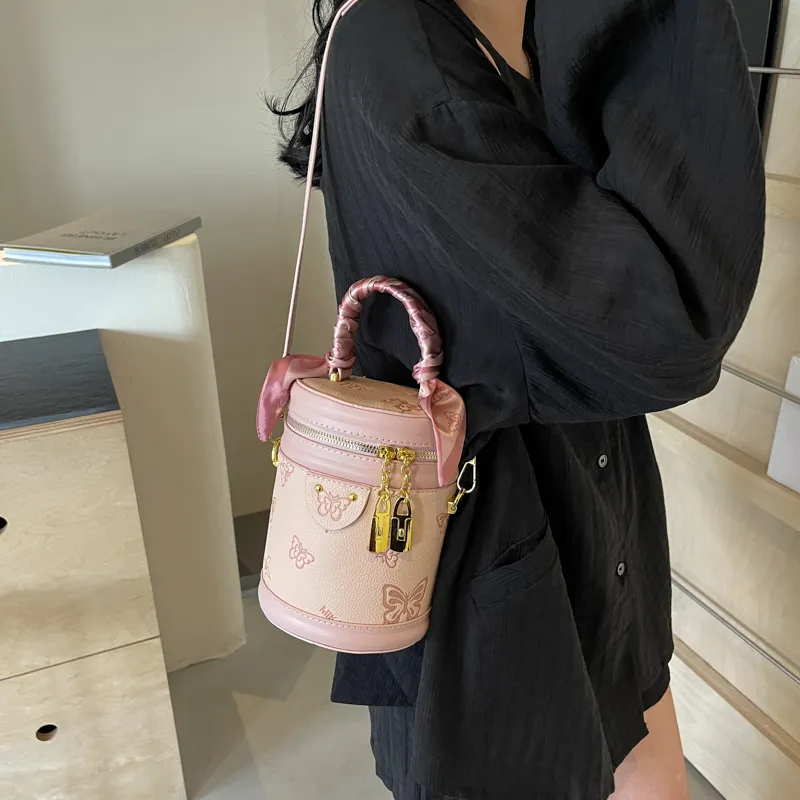 PINK·LAND PU Crossbody Bags Handbags Women's Brown/Pink/Blue/Black-10