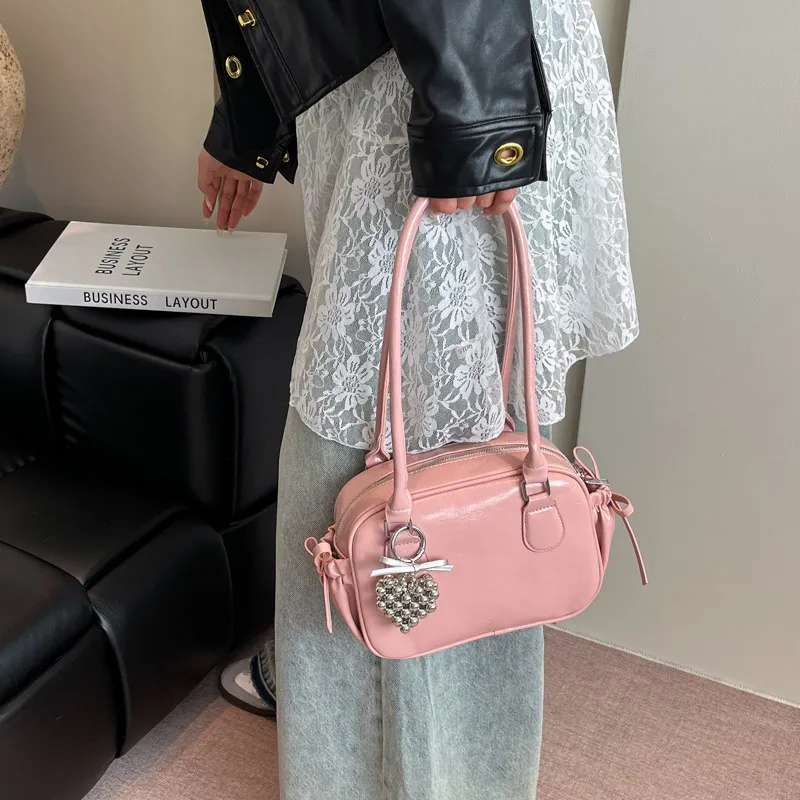 PINK·LAND PU Shoulder Bag Women's Multicolor-16