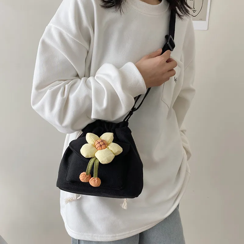 PINK·LAND Canvas Shoulder Bag Women's-8