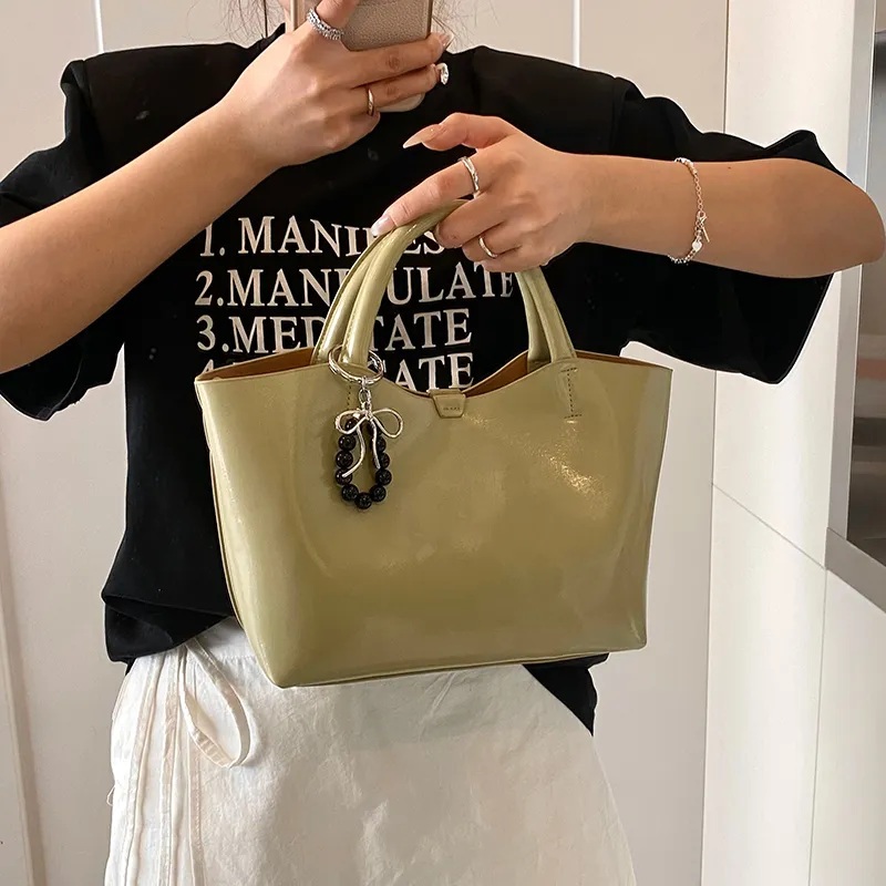 RUIPAI PU Handbag Regular Women's White/Black/Green/Pink/Khaki-17