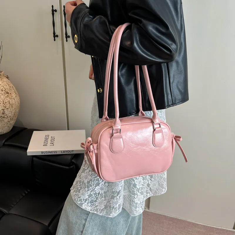 PINK·LAND PU Shoulder Bag Women's Multicolor-17