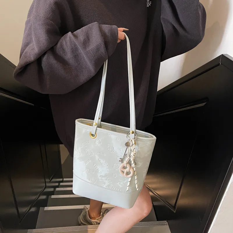 PINK·LAND PU Crossbody Bag Bucket Bag Shoulder Bag Handbag Regular Women's Multicolor-32