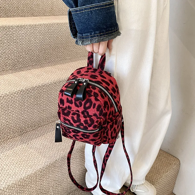 RUIPAI Woolen Backpack Women's Multicolor-9