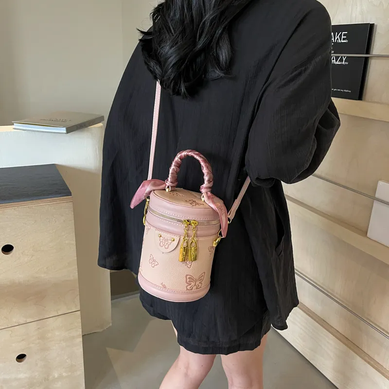 PINK·LAND PU Crossbody Bags Handbags Women's Brown/Pink/Blue/Black-9