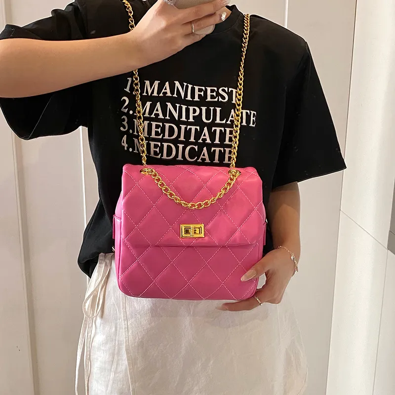 PINK·LAND PU Backpack Regular Women's Multicolor-20