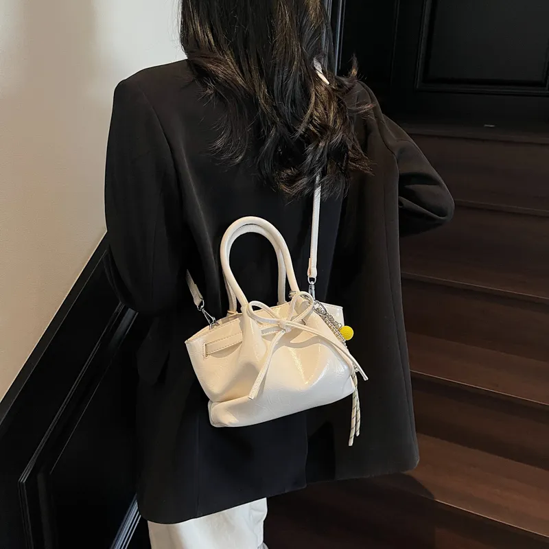 RUIPAI PU Handbag Women's Black/Ecru/Yellow/Pink-13