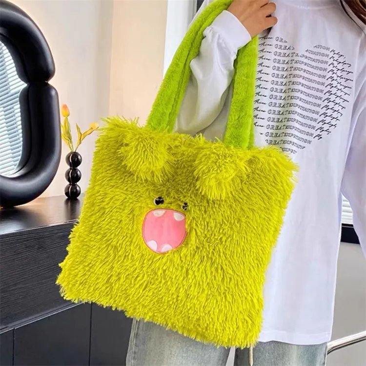 PINK·LAND Velour Shoulder Bag Regular Women's-7