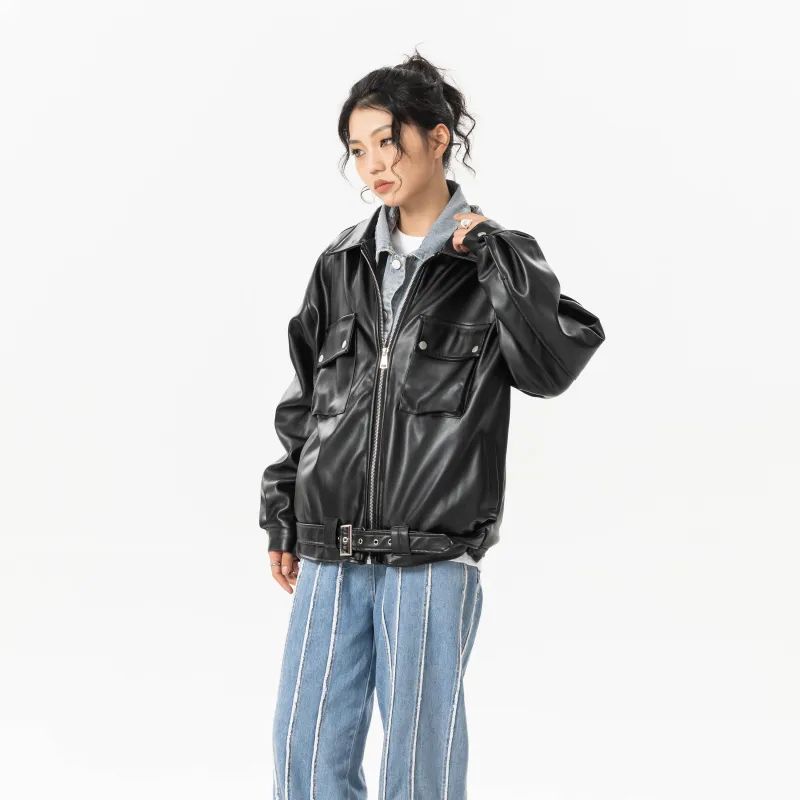 M MAICCO Jackets Unisex Black-11