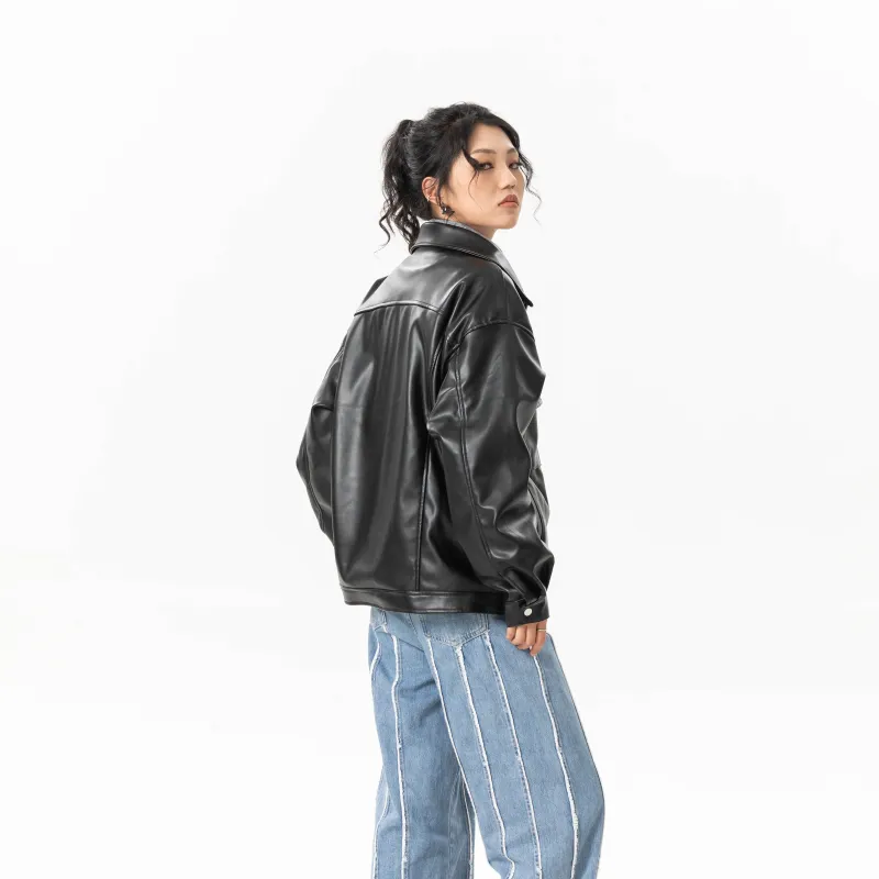 M MAICCO Jackets Unisex Black-12