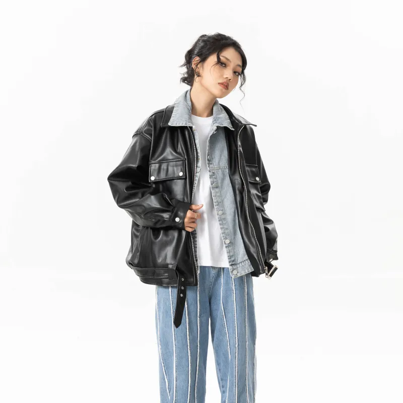 M MAICCO Jackets Unisex Black-8