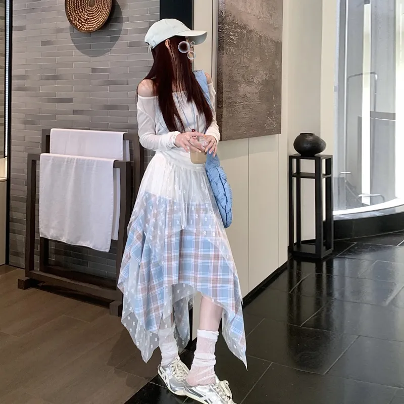 QUIET ANGEL Casual Long Skirt Women's-2