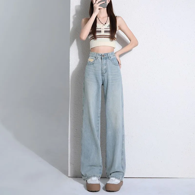 QUIET ANGEL Jeans Women's Blue-6