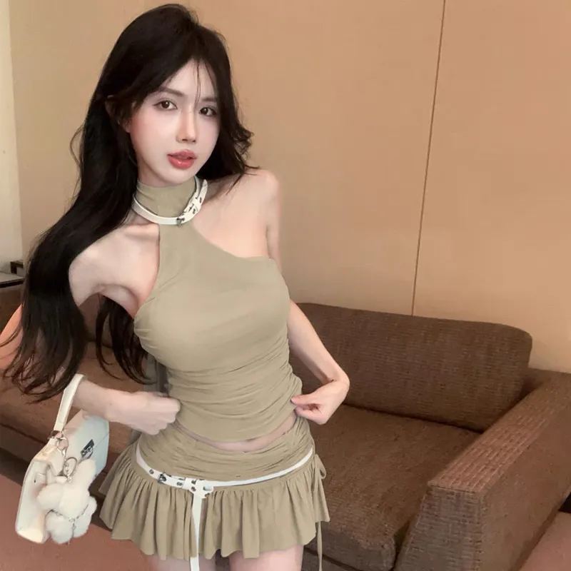 QUIET ANGEL Two Piece Skirt Sets Women's-6