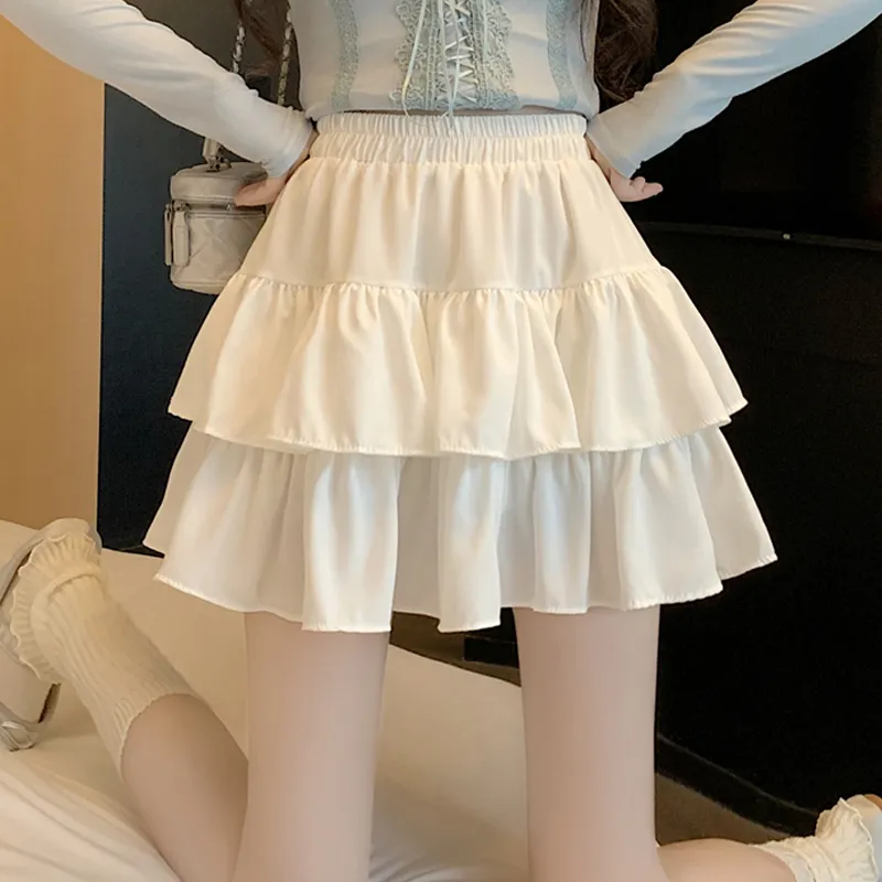 QUIET ANGEL Casual Short Skirts Women's-4