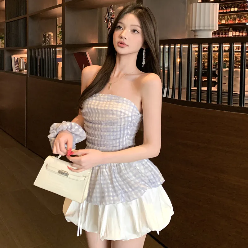 QUIET ANGEL Two Piece Skirt Sets Women's-5