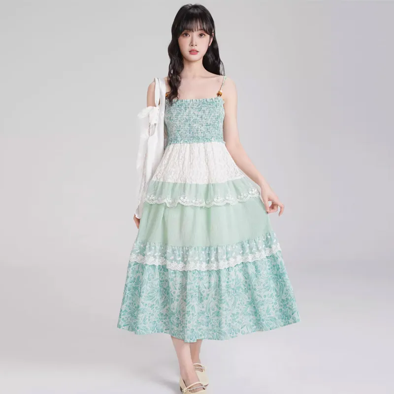 QUIET ANGEL Slip Dresses Women's Image Color Shopping Bag-3