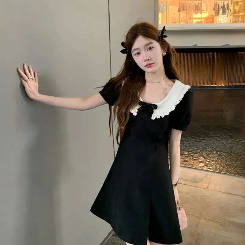 QUIET ANGEL Short Sleeved Dress Women's-3