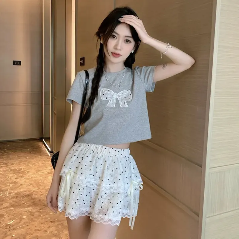 QUIET ANGEL Two Piece Skirt Sets Women's-2