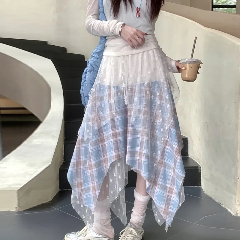 QUIET ANGEL Casual Long Skirt Women's-3