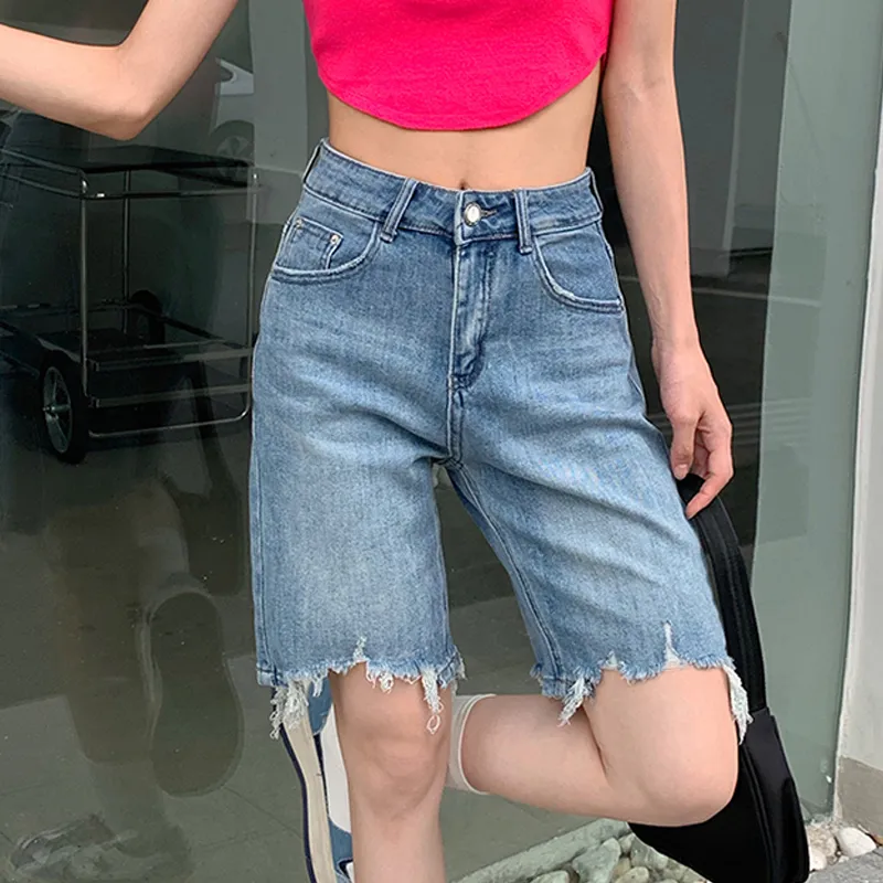 QUIET ANGEL Denim Shorts Women's-2