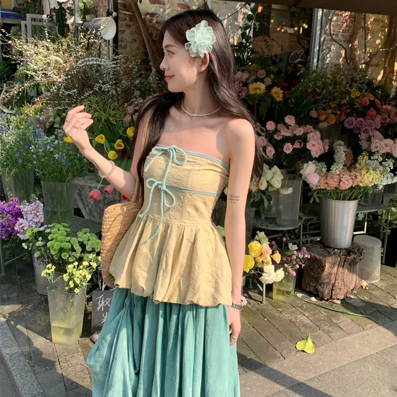 QUIET ANGEL Two Piece Skirt Sets Women's-4