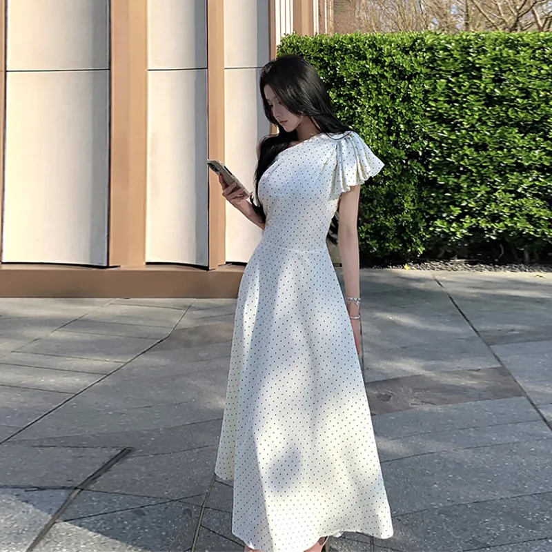 QUIET ANGEL Sleeveless Dress Women's White-2