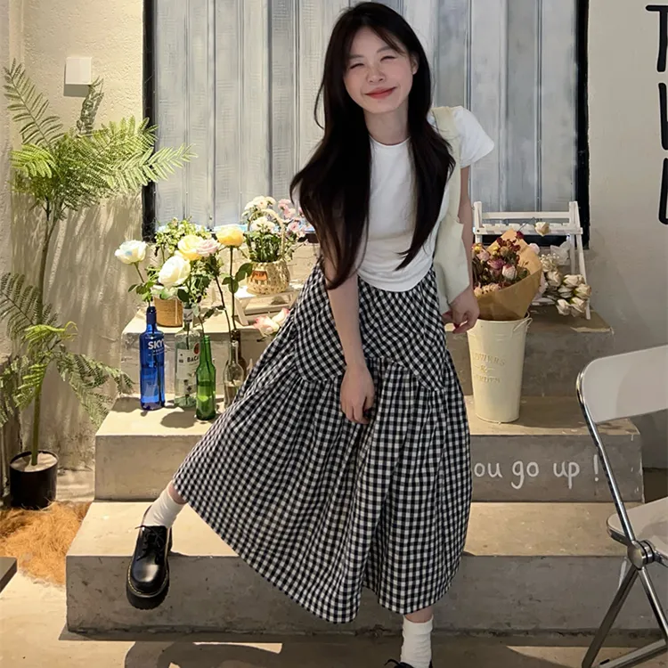 QUIET ANGEL Casual Long Skirt Women's-2