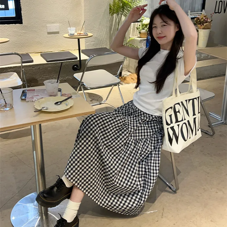 QUIET ANGEL Casual Long Skirt Women's-3