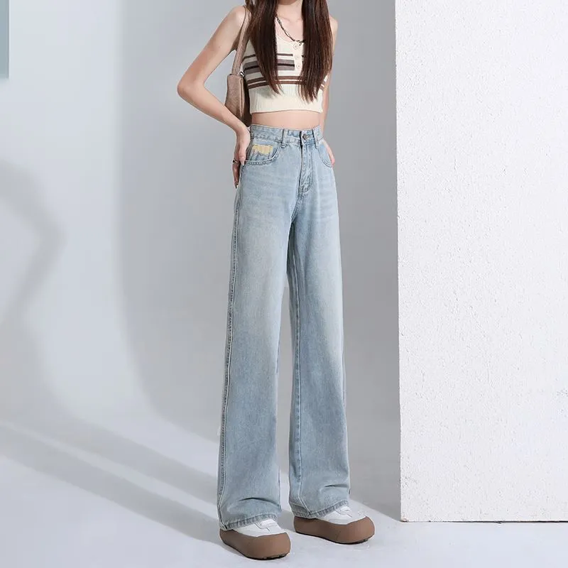 QUIET ANGEL Jeans Women's Blue-4