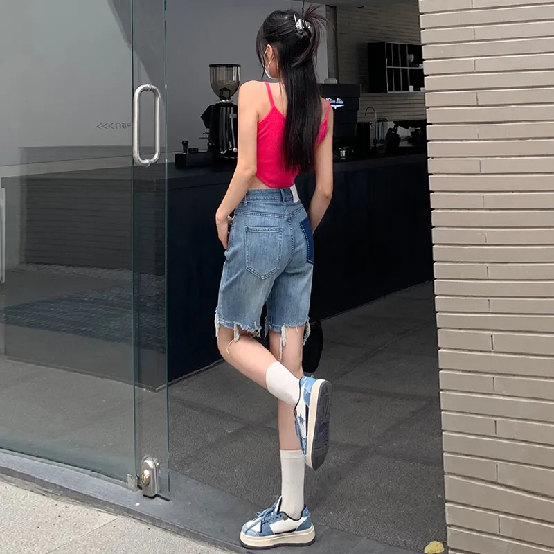 QUIET ANGEL Denim Shorts Women's-4