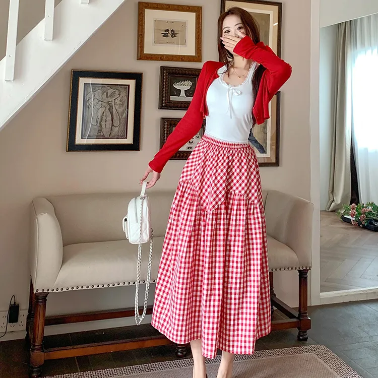QUIET ANGEL Casual Long Skirt Women's-8