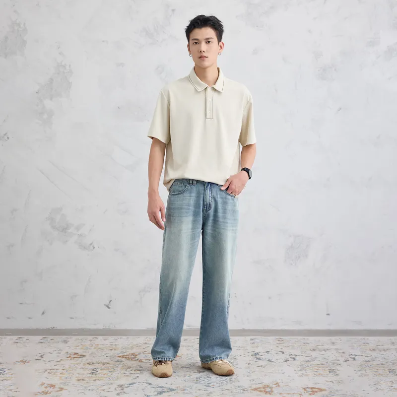 A.B.X Jeans Men Light Blue-2