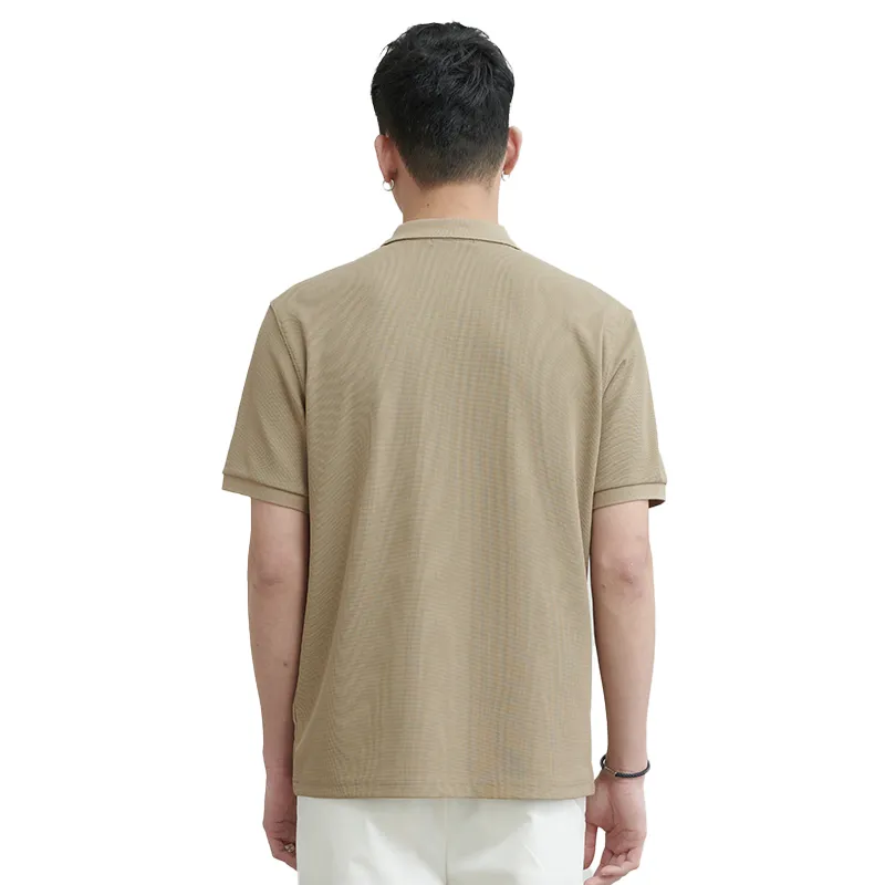 A.B.X Loose Fit Short Sleeved Polo Shirt Men's-8