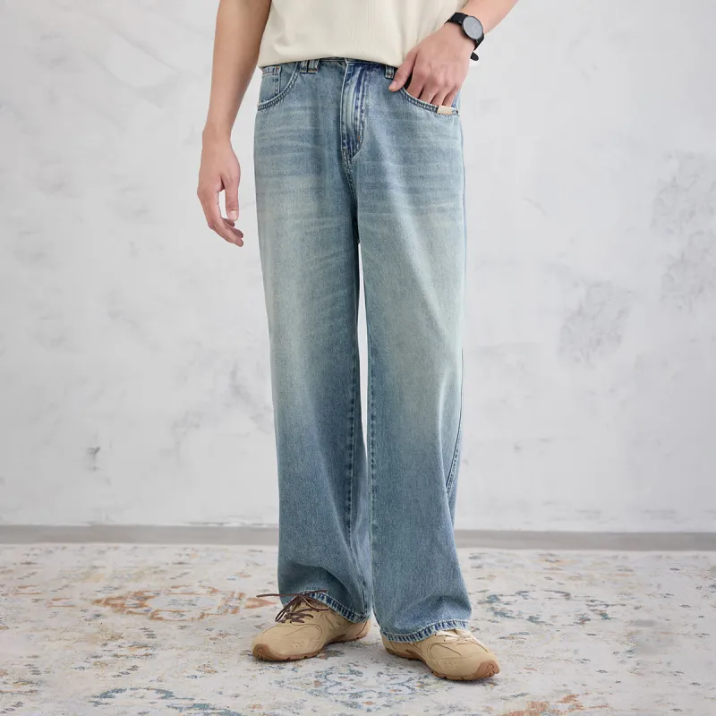A.B.X Jeans Men Light Blue-3