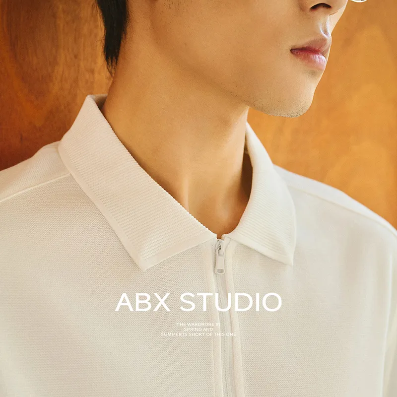 A.B.X Pullover Spring Polo Shirt Men's-2