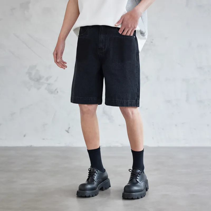 A.B.X Denim Shorts Men-6