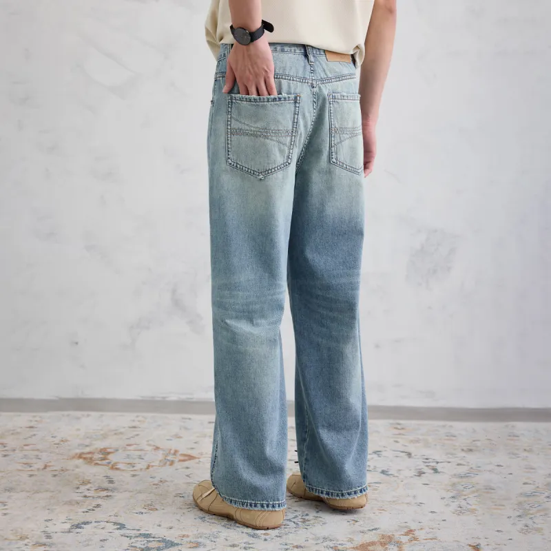 A.B.X Jeans Men Light Blue-4