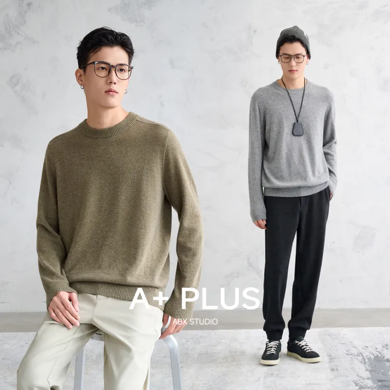 A.B.X Cashmere Sweaters Men-5