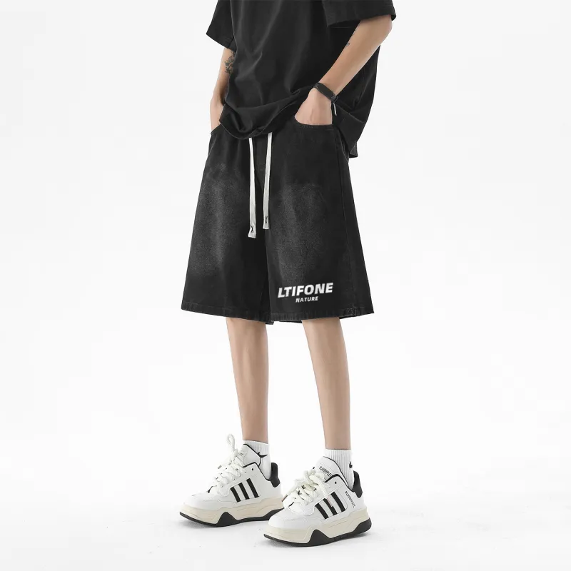 LTIFONE Denim Shorts Unisex-4