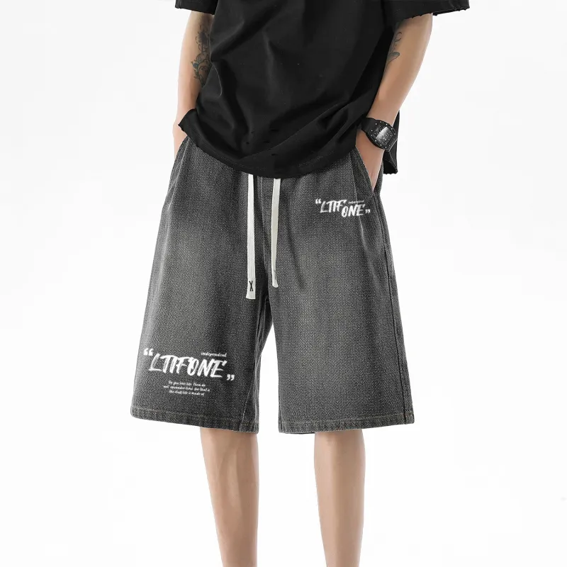 LTIFONE Denim Shorts Unisex-5
