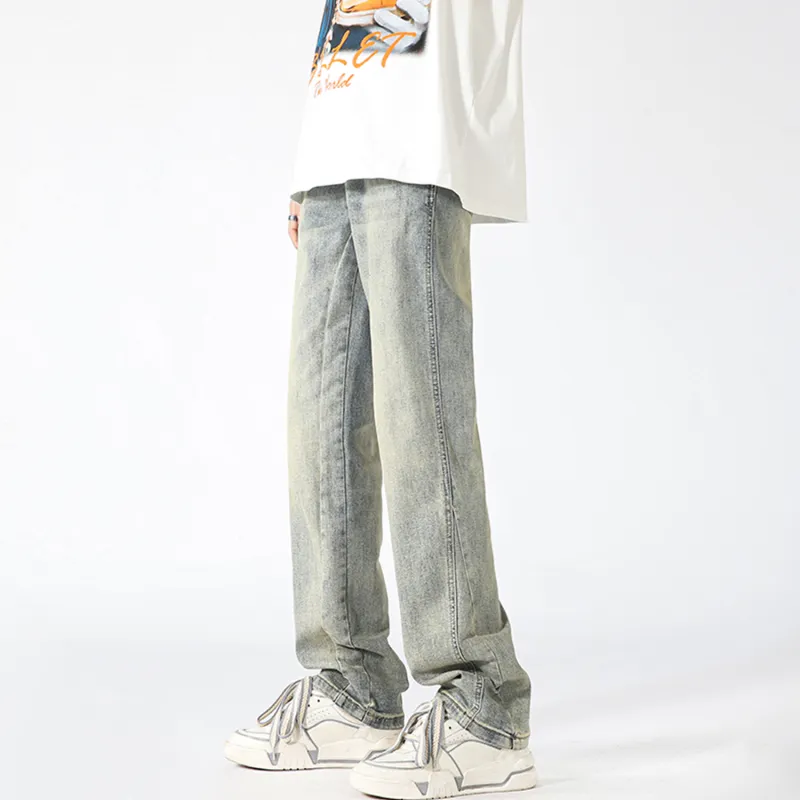 LTIFONE Jeans Unisex Blue-3