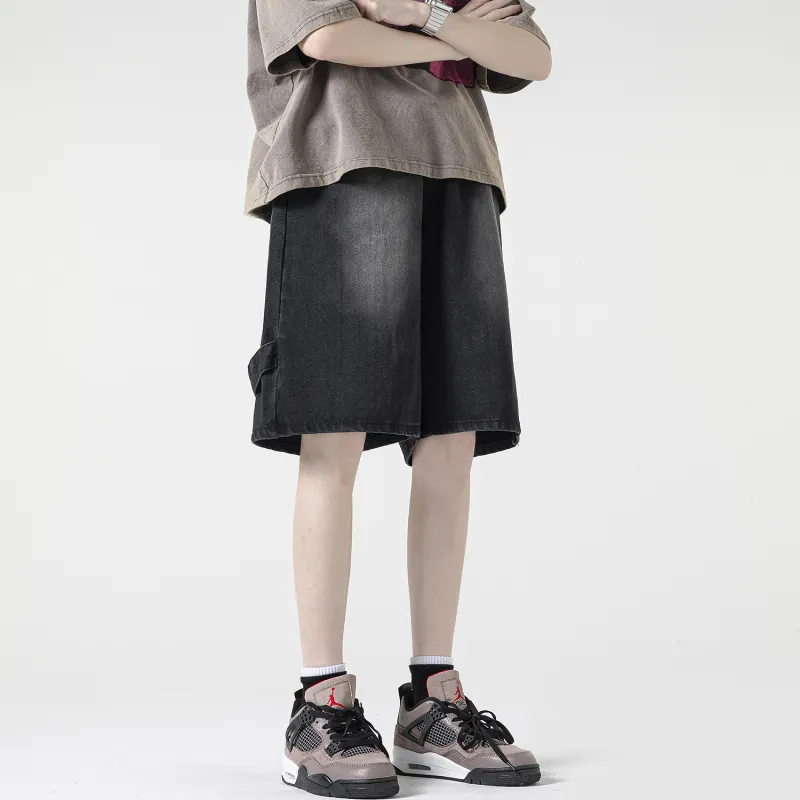 LTIFONE Denim Shorts Unisex-4