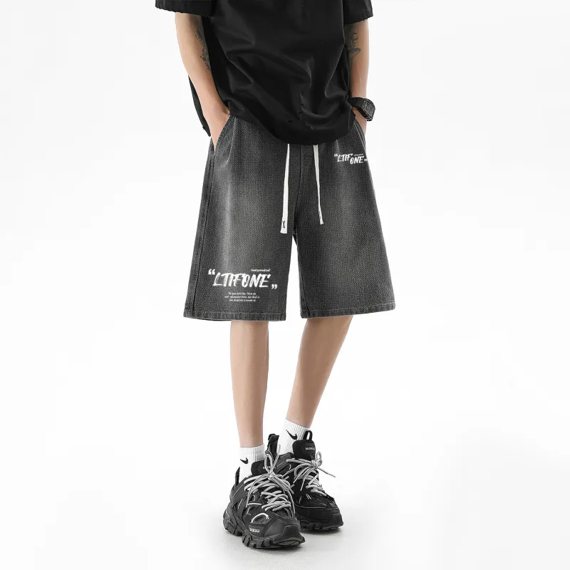LTIFONE Denim Shorts Unisex-4