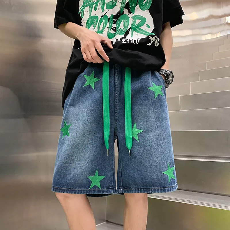 LTIFONE Denim Shorts Unisex-4