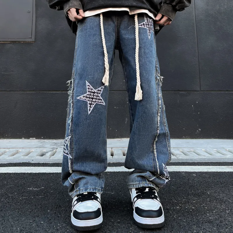 LTIFONE Star Divider Jeans-2