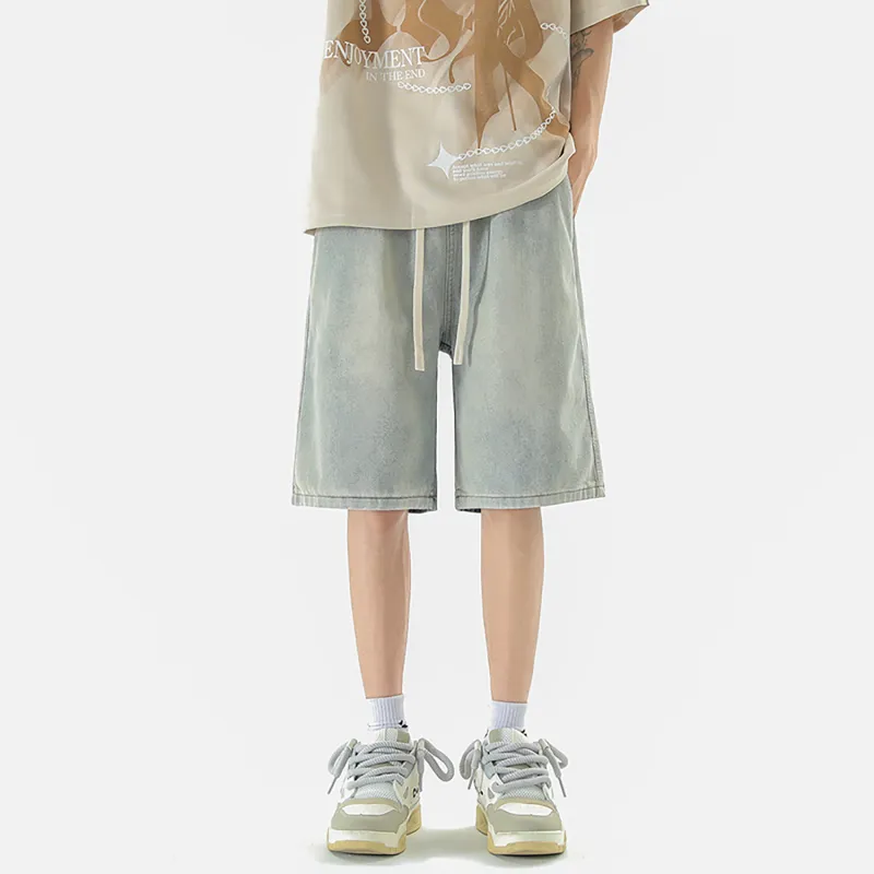 LTIFONE Denim Shorts Unisex-8