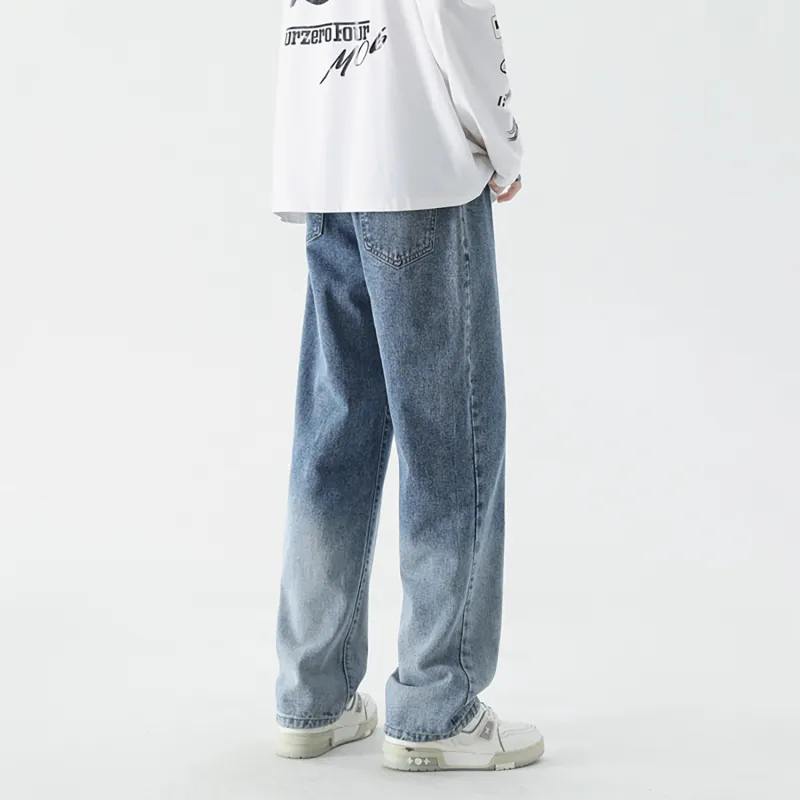 LTIFONE Jeans Unisex Black Gray Color-11