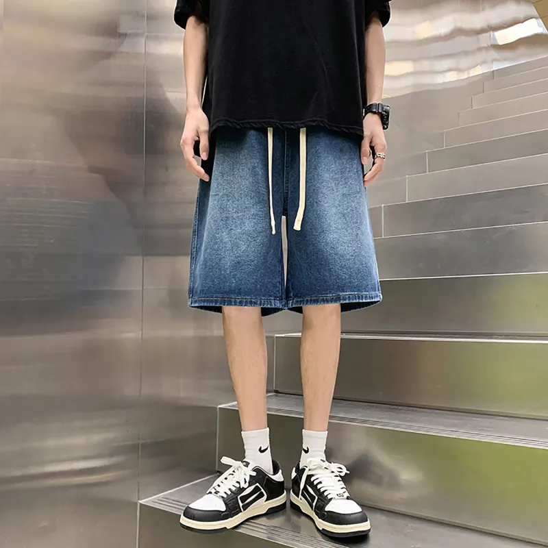 LTIFONE Denim Shorts Unisex-4